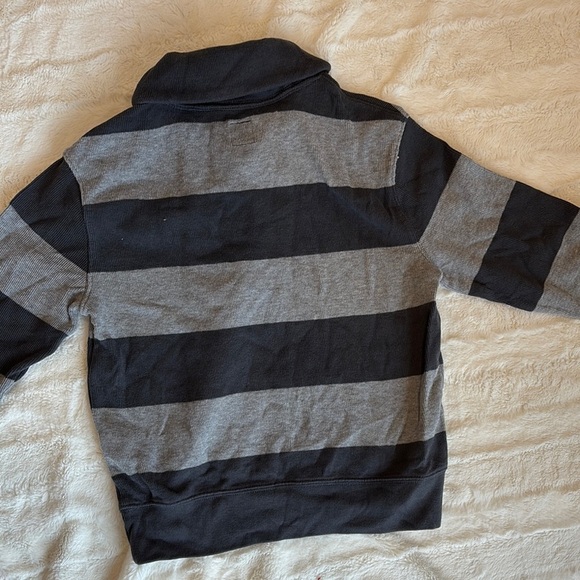 GAP kids Black and Gray Striped Sweater - brand new - Picture 6 of 7
